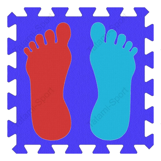 ICP - Extra Products - Feet|Blue-red|Double - Trainer