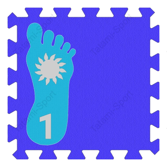 ICP - kiegészítők - Talp|Kék|Nap|1 - Edző