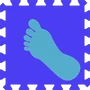 Picture 1/2 -ICP - Extra Products - Feet|Blue|45 - Student