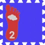 Picture 1/2 -ICP - Extra Products - Feet|Red|Cloud|2 - Student 