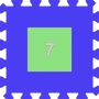 Picture 1/2 -ICP - Extra Products - Shape|Green|Square|7